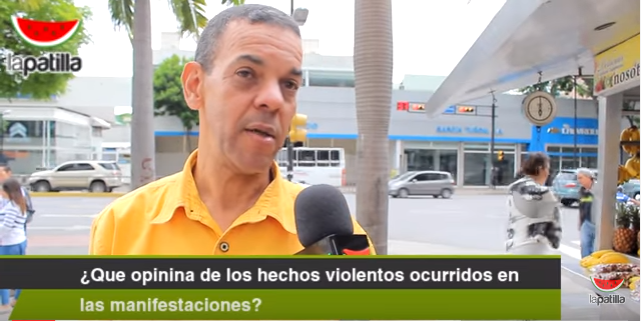 Habla la calle: Así opinan los venezolanos sobre manifestantes encapuchados (video)