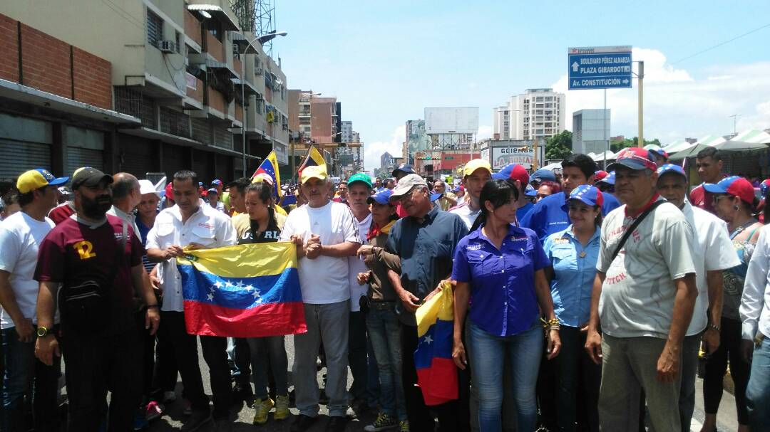 Carabobeños saldrán de siete puntos en marcha “Somos millones” #20May