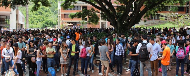 Marcha estudiantil en la Unimet / Régulo Gómez, LaPatilla