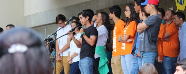 Marcha estudiantil en la Unimet / Régulo Gómez, LaPatilla