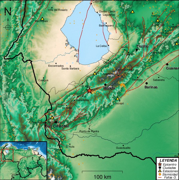 Sismo de magnitud 3.8 en El Vigía