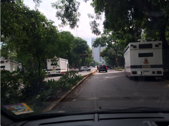 Así se encuentra la UCV antes de marcha de estudiantes #8May