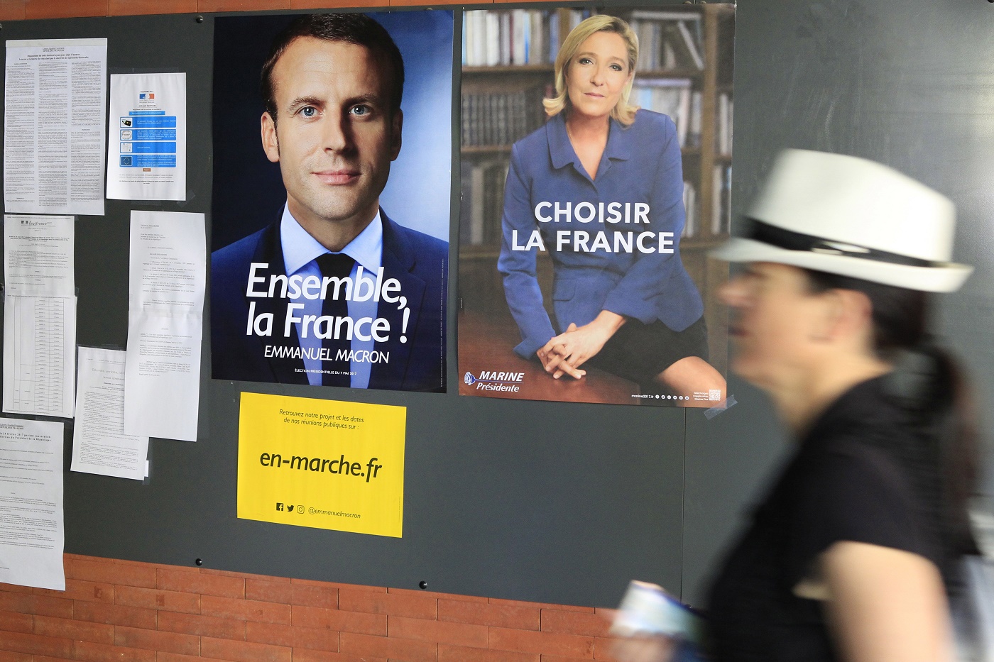 Francia elige presidente entre el proeuropeo Macron y la ultraderechista Le Pen