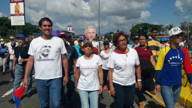 hijos Ledezma marcha somos millones 20-05-17