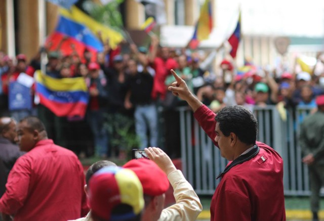 Maduro y Tibisay Lucena / Foto:@Prensa Presidencial 