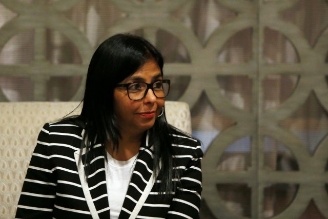 La Canciller de la República, Delcy Rondríguez (Foto: Reuters)