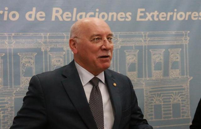 El canciller paraguayo, Eladio Loizaga. Foto: EFE