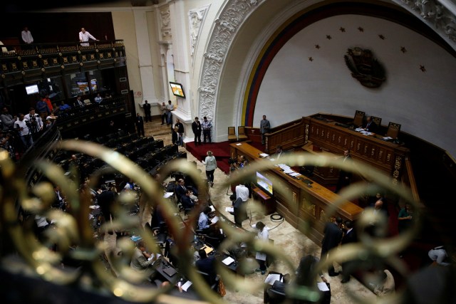 Imagen de la sesión ordinaria de la Asamblea Nacional realizada el martes 13 de junio de 2017. Foto: Reuters/Ivan Alvarado