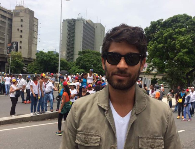 El periodista venezolano Javier Tovar. Foto: Nota de prensa