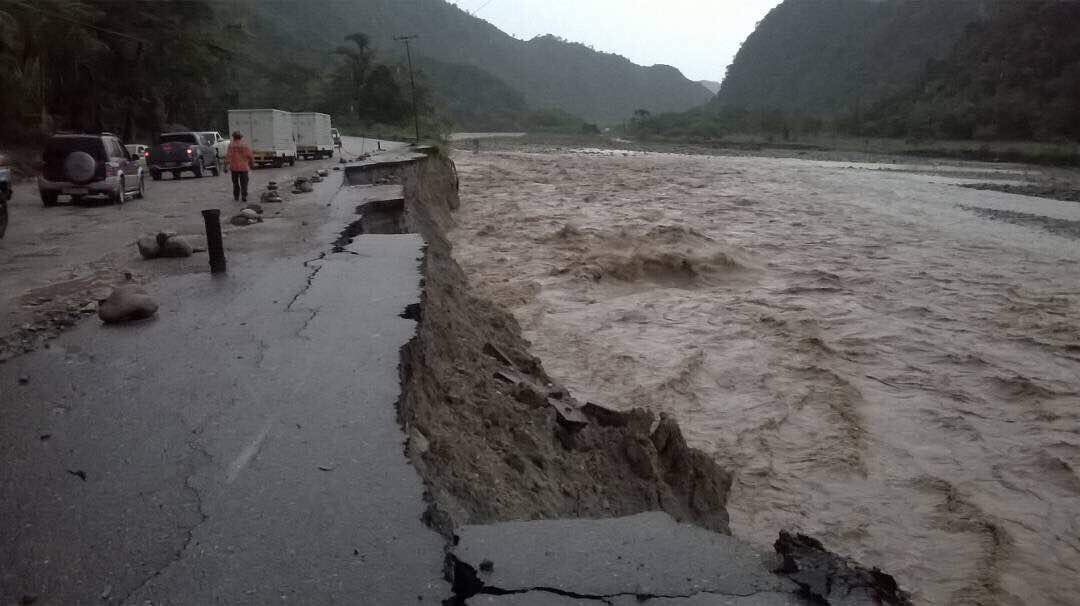 Reportan fuertes lluvias en Táchira #20Jun