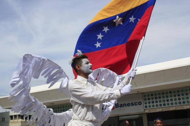 En Unidad zulianos marcharon por la Libertad de Venezuela. Foto: Prensa MUD Zulia