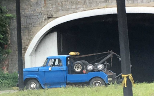 Cerrado el paso en el túnel La Cabrera #8Jun