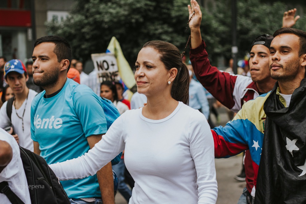 Machado: El 350 está en la calle y en cada venezolano que desconoce al régimen