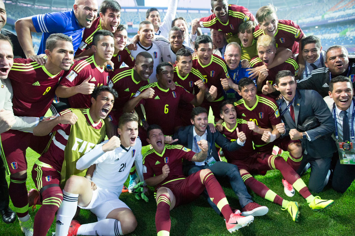 Integrantes de la Vinotinto felicitaron a sus compatriotas subcampeones del #MundialSub20