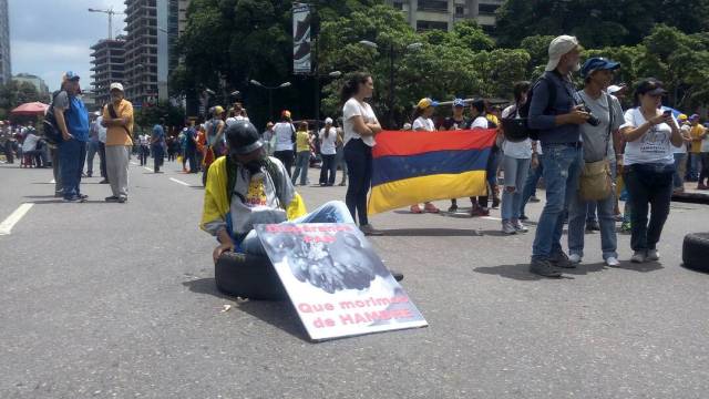 Oposición se moviliza en Caracas desde 11 puntos. Foto: Régulo Gómez / LaPatilla.com