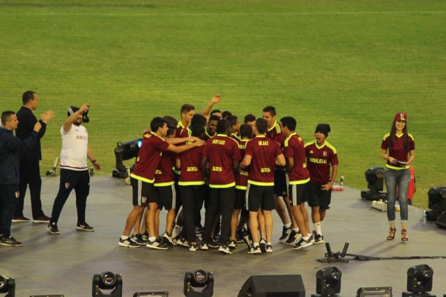 ¡Campeones en nuestros corazones! Las imágenes que no viste del recibimiento de la Vinotinto Sub 20. Foto: Eduardo Ríos / LaPatilla.com