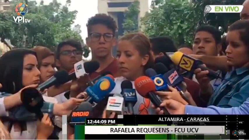 Estudiantes exigieron a VTV que se retracte de difundir información falsa