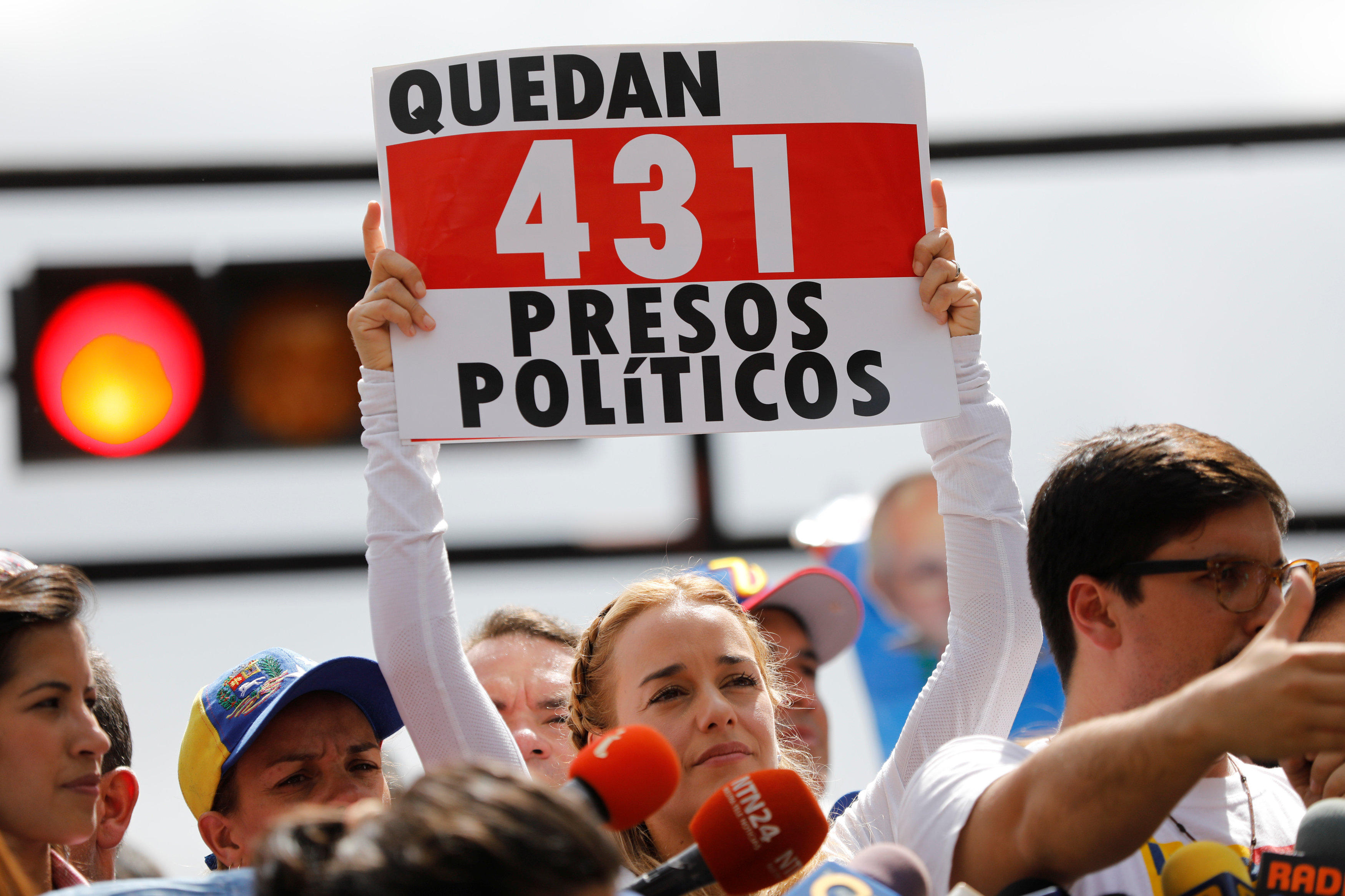 La declaración completa de Lilian Tintori este domingo en Chacaíto (Video)