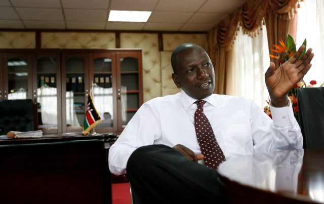 El vicepresidente de Kenia, William Ruto. EFE/STEPHEN MORRISON