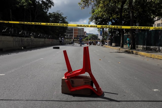 CAR19. CARACAS (VENEZUELA), 26/07/2017.- Vista de calles, avenidas y autopistas parcialmente vacías hoy, miércoles 26 de julio de 2017, durante la huelga general de 48 horas en Caracas (Venezuela). La oposición venezolana ha convocado a una huelga general de 48 horas en todo el país que se inicia hoy como parte de las manifestaciones en contra de la Asamblea Nacional Constituyente que impulsa el Gobierno para cambiar la Carta Magna. EFE/Miguel Gutiérrez