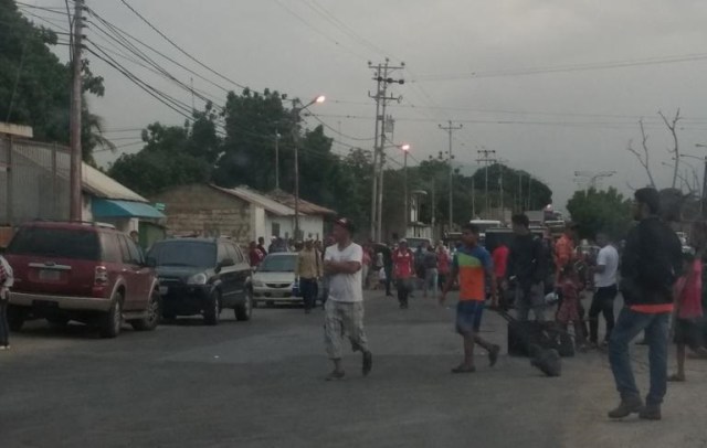 Protesta en El Tocuyo Lara