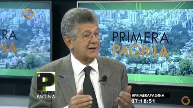 El diputado Henry Ramos Allup 