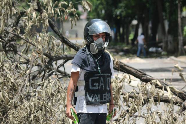 Represión en Montalbán / Foto: Wil Jiménez 