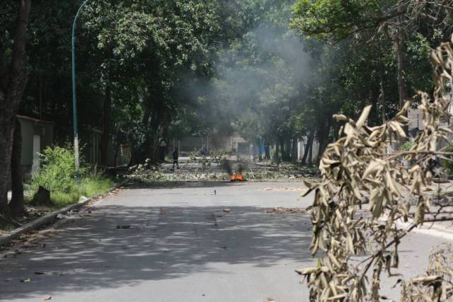 Represión en Montalbán / Foto: Wil Jiménez 