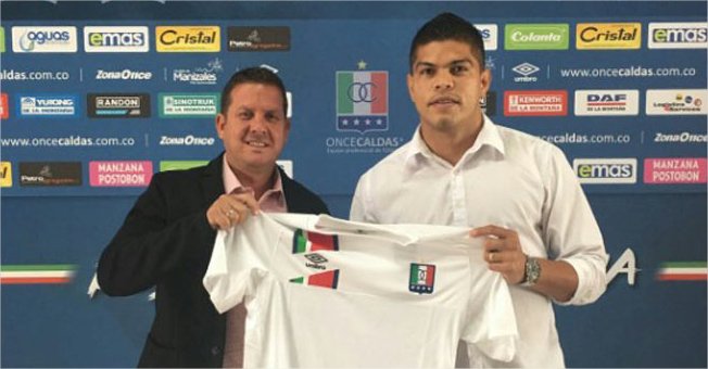 El goleador del Torneo Apertura se va cedido al Once Caldas