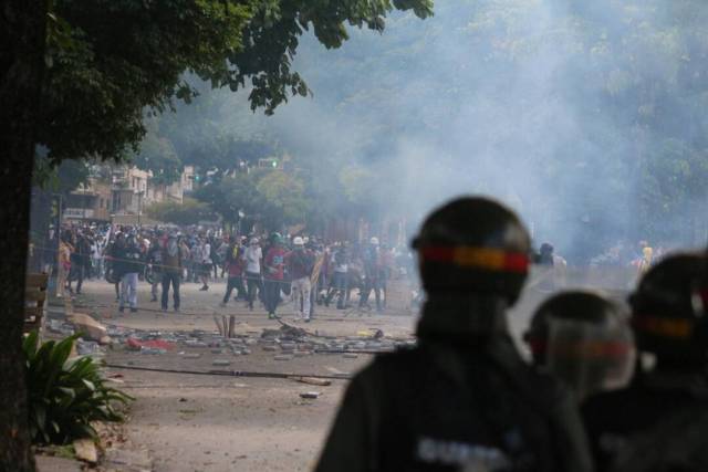 Los esbirros hicieron de Bello Campo un verdadero espacio de represión. Foto: Will Jiménez / LaPatilla.com