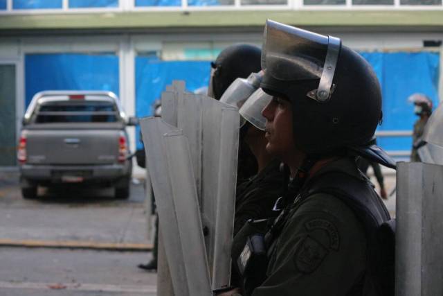 Los esbirros hicieron de Bello Campo un verdadero espacio de represión. Foto: Will Jiménez / LaPatilla.com