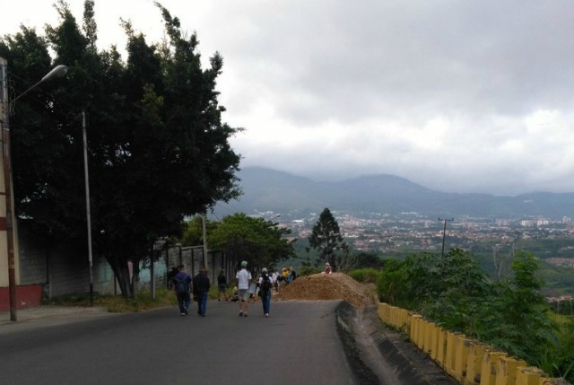 Foto: Trancazo en Táchira / Cortesía