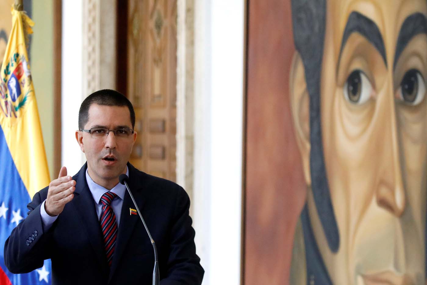 El chiste del día… Arreaza nota un notable nerviosismo de EEUU ante la acción internacional del Gobierno bolivariano