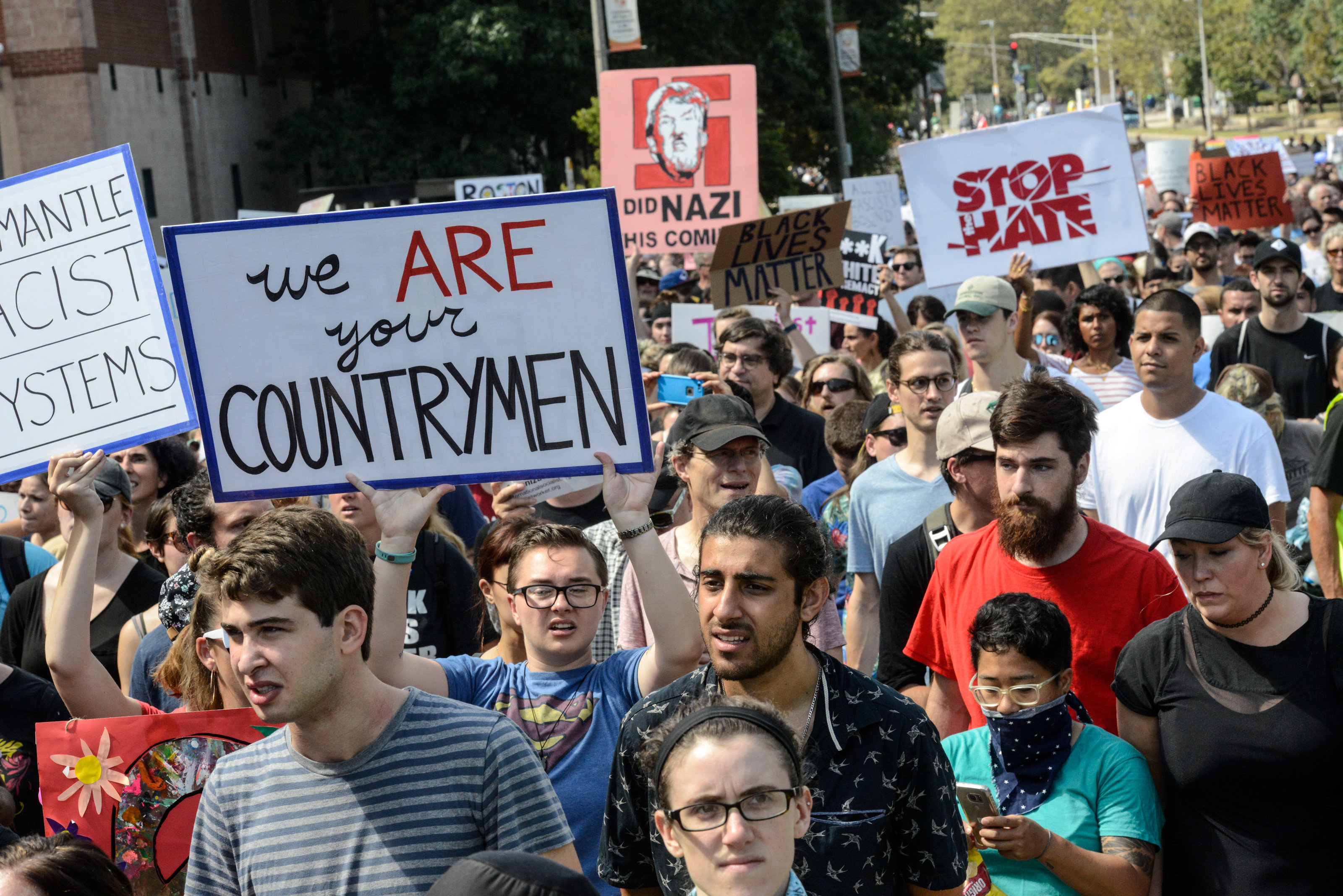 Alerta en Boston por manifestación de ultraderecha