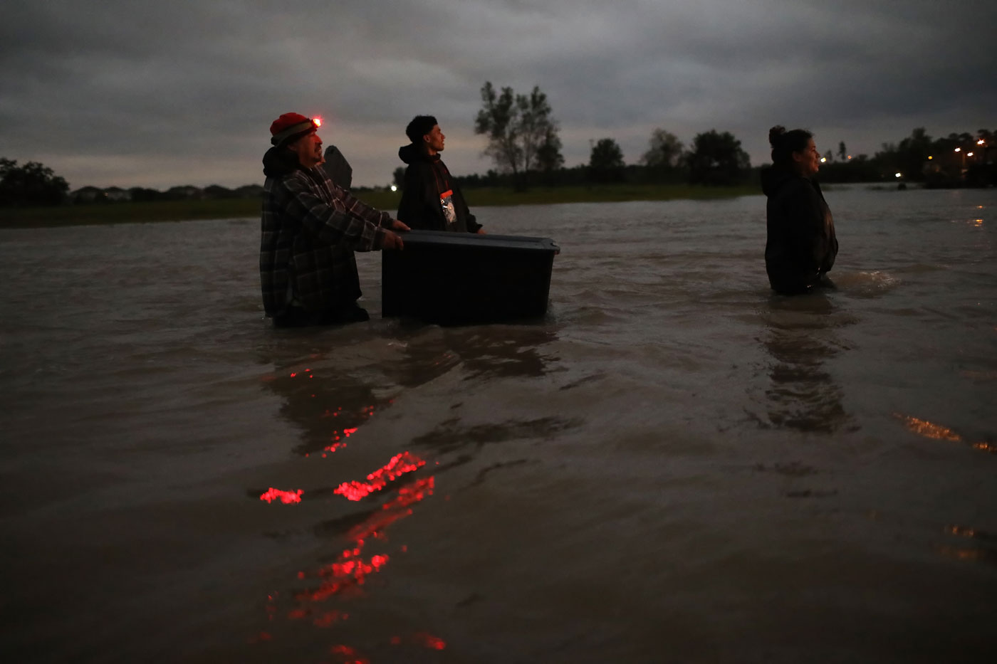 La tormenta Harvey llega a Luisiana