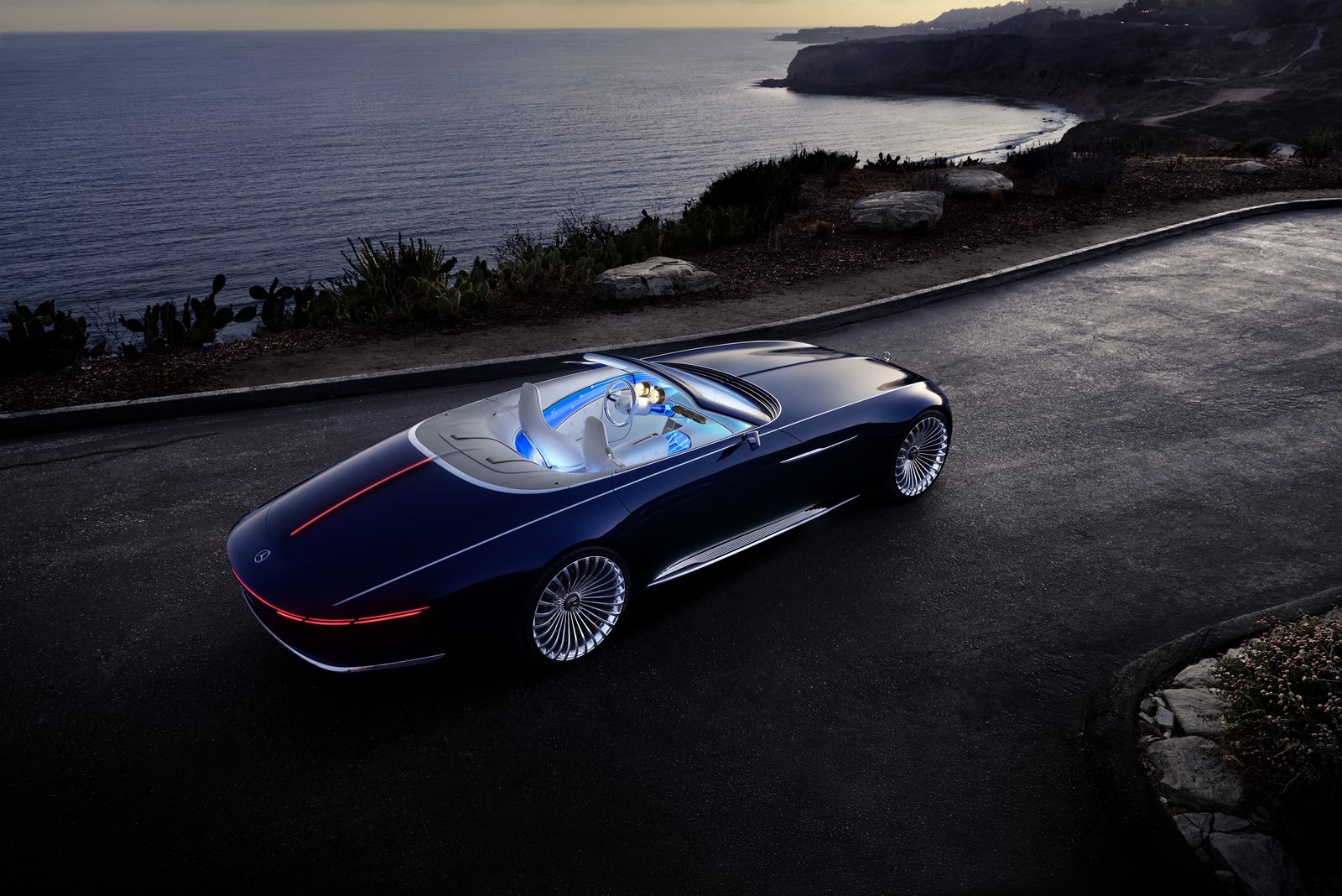 ¡Que carro tan hermoso!… este es el lujosísimo concepto Mercedes-Maybach 6 Cabriolet (FOTOS + VIDEO)