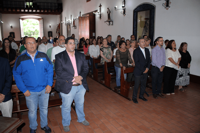 Misa en conmemoración del aniversario del pueblo de Baruta. Nota de prensa