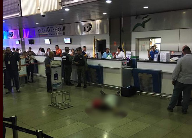 Venganza, posible motivo de asesinato de hombre en aeropuerto de Maiquetía