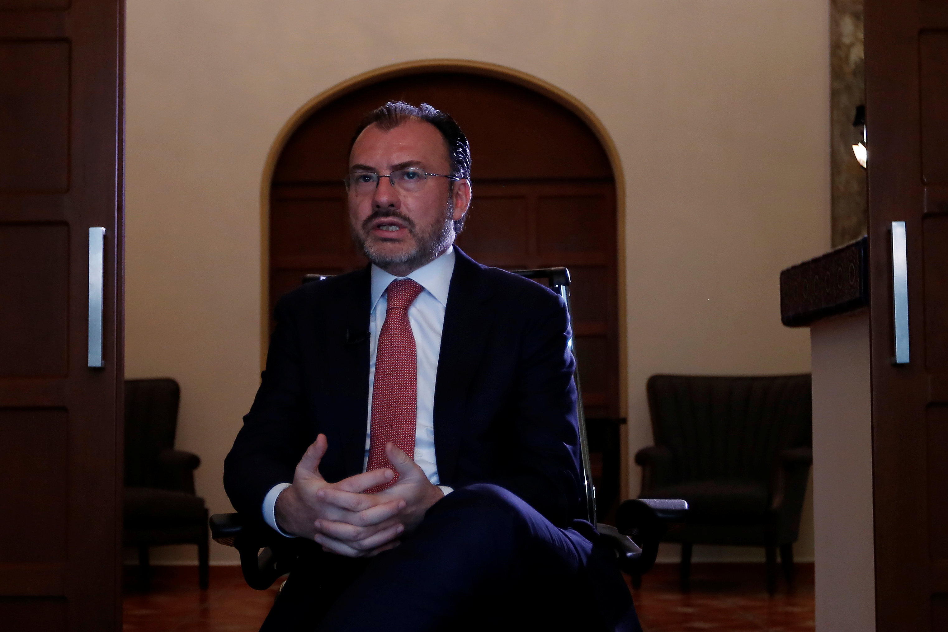 Canciller mexicano Luis Videgaray abordará crisis venezolana en Washington