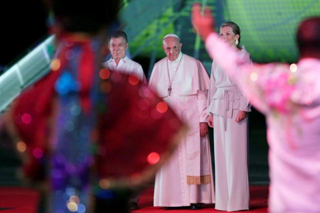 El papa Francisco se despide de Colombia tras su visita de cinco días (Foto: EFE)