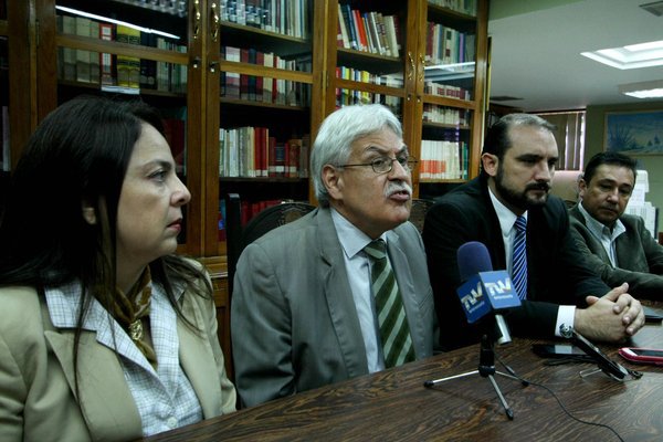 Junta directiva del Colegio de Abogados del Táchira rechaza despido masivo de fiscales del MP. Foto: Omar Hernandez