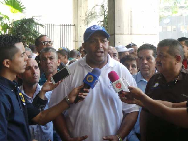 El presidente del Sindicato de Trabajadores del organismo, Eladio Mata