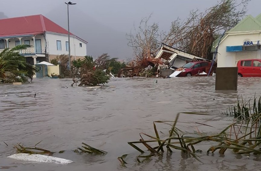 Inundaciones y primeros heridos en Haití por paso de huracán Irma