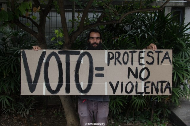 Marcha por la No Violencia en Caracas (Foto: Ana María Ramírez- Yanes / LaPatilla)