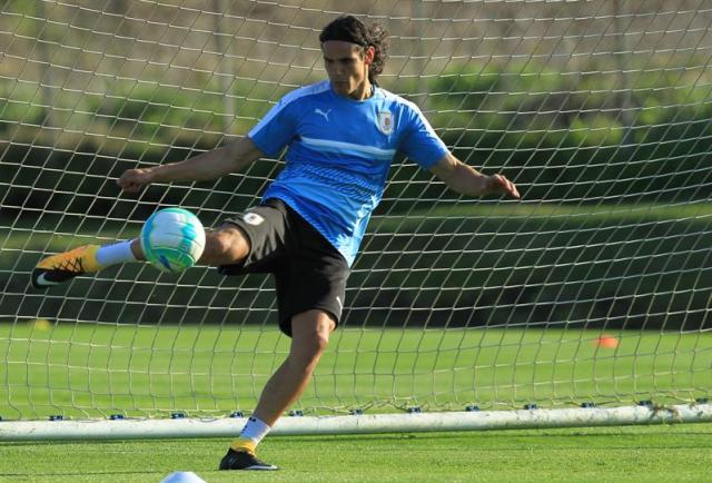 El delantero uruguayo Edinson Cavani (Foto: EFE)