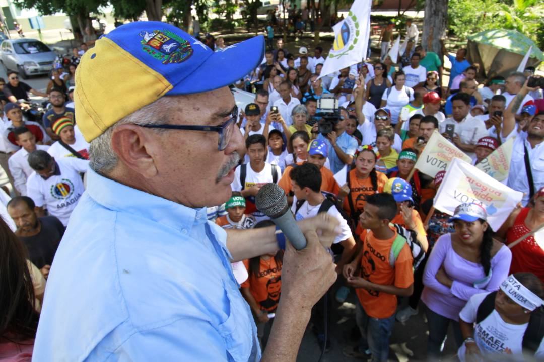 Las calles de San Mateo recibieron a Ismael García