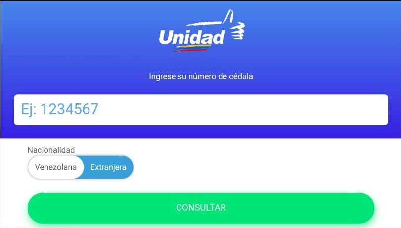 Regionales Unidad, la aplicación digital ante confusiones por elecciones del #15Oct