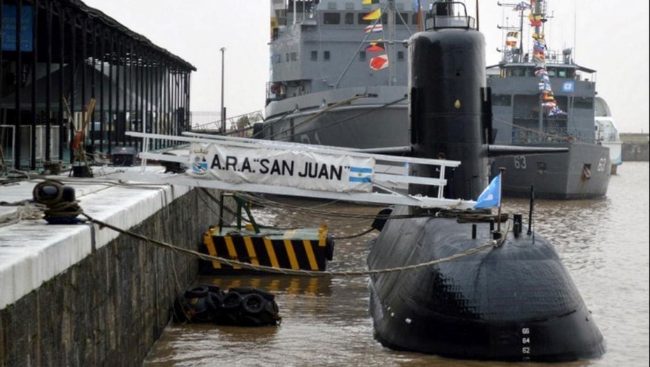 Detectan llamadas de emergencia de submarino argentino perdido en el Atlántico