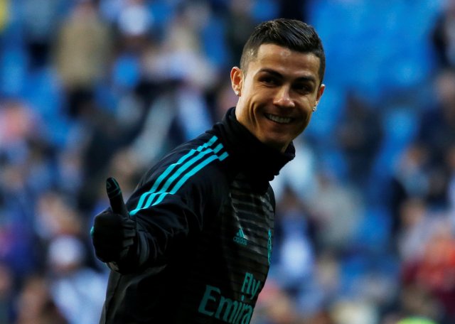 Soccer Football - La Liga Santander - Real Madrid vs FC Barcelona - Santiago Bernabeu, Madrid, Spain - December 23, 2017 Real Madrid’s Cristiano Ronaldo before the match REUTERS/Stringer