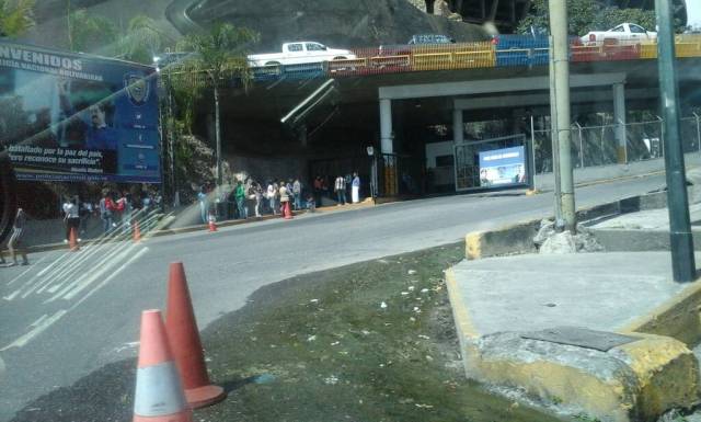 Foto: Los alrededores de El Helicoide este domingo 24 de diciembre / LaPatilla.com 